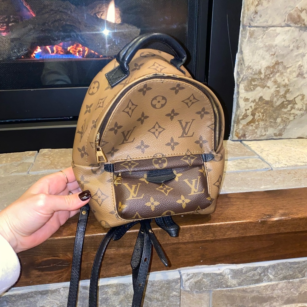 Louis Vuitton mini backpack : Palm Springs Canvas Mini